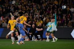 Australia v France International Friendly match in Melbourne. 14 July, 2023. Photo by Megan Brewer.