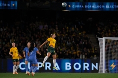 Australia v France International Friendly match in Melbourne. 14 July, 2023. Photo by Megan Brewer.