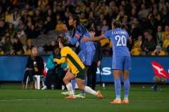 Australia v France International Friendly match in Melbourne. 14 July, 2023. Photo by Megan Brewer.