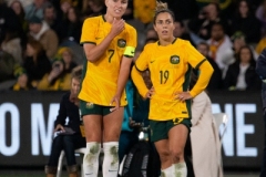 Australia v France International Friendly match in Melbourne. 14 July, 2023. Photo by Megan Brewer.