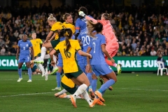 Australia v France International Friendly match in Melbourne. 14 July, 2023. Photo by Megan Brewer.