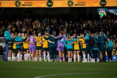 Australia v France International Friendly match in Melbourne. 14 July, 2023. Photo by Megan Brewer.