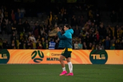 Australia v France International Friendly match in Melbourne. 14 July, 2023. Photo by Megan Brewer.