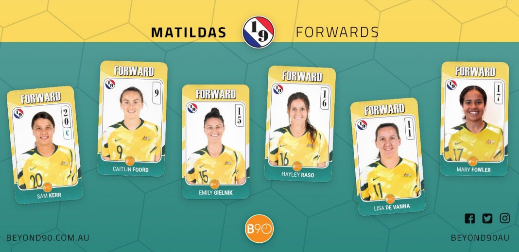 World Cup Matildas Forwards Beyond 90