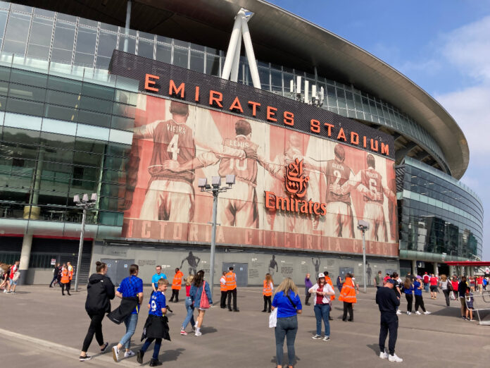 Outside The Emirates Stadium | Photo: Ben Gilby Outside The Emirates Stadium | Photo: Ben Gilby