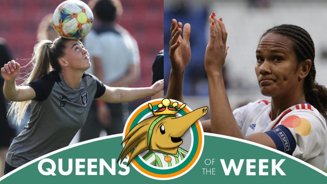 Aoife Colvill (Photo by Ian MacNicol/Getty Images), Wendie Renard (Photo by Jonathan Moscrop/Getty Images)