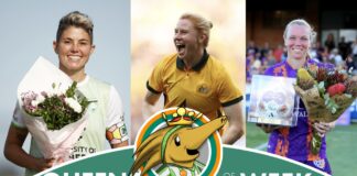 PODCAST | Legendary Central Defenders Michelle Heyman (Photo by Daniel Pockett/Getty Images) | Clare Polkinghorne (Photo by Matt King/Getty Images) | Kim Carroll (Photo by James Worsfold/Getty Images)