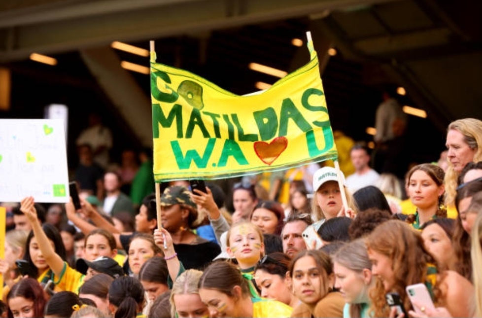 The Matildas took Perth by storm during Round 2 of the AFC Olympic Games qualifiers. Credit: Getty Images