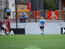 Caley Tallon-Henniker: Derby Specialist. Tallon-Henniker scores in another Sydney Derby, as Sydney FC defeat Western Sydney Wanderers in the A-League Women game played at Leichhardt Oval on November 16, 2024. Photo credit: Dan Ullman (Instagram - @aptitudephotgraphy )