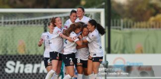 5 Talking Points: Perth Glory vs Melbourne Victory PERTH, AUSTRALIA - DECEMBER 08: Alana Murphy of Melbourne Victory celebrates a goal during the round five A-League Women's match between Perth Glory and Melbourne Victory at Sam Kerr Football Centre, on December 08, 2024, in Perth, Australia. (Photo by Janelle St Pierre/Getty Images)