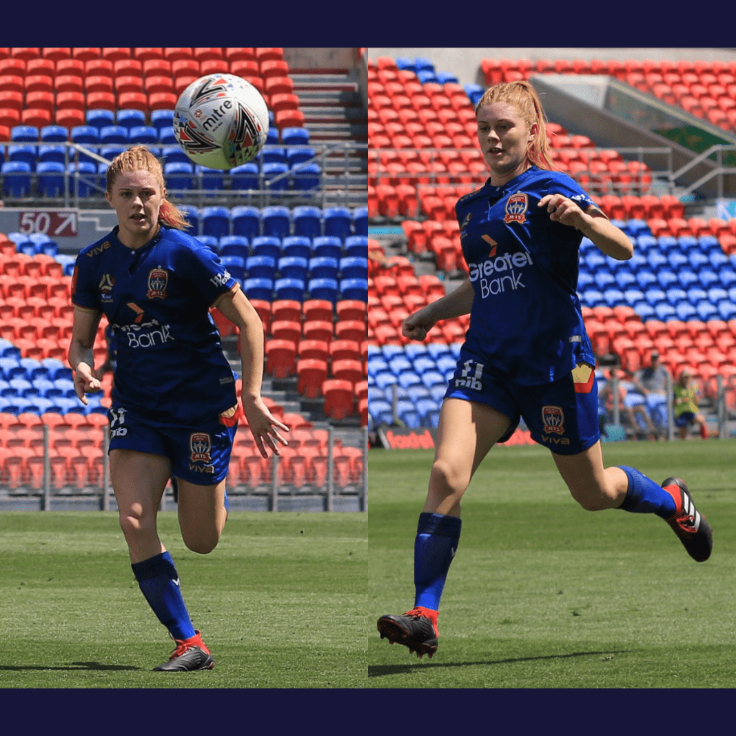 Real ones remember Cortnee Vine playing for Newcastle. Photo credit: Kellie Lemon / KLZ Photography