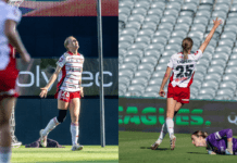 PODCAST | Double Holly Western Sydney Wanderers forward Holly Caspers scored a match-winning double in the A-League Women game between Central Coast Mariners and the Wanderers, played at Central Coast Stadium on 24 January 2026. Photo credit: Georgia Paul (Instagram - @georgiaepaul )